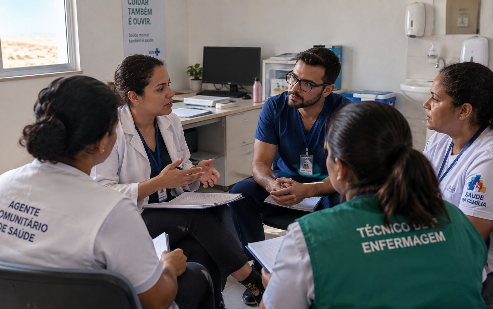 Oficina Matriciamento em Saúde Mental