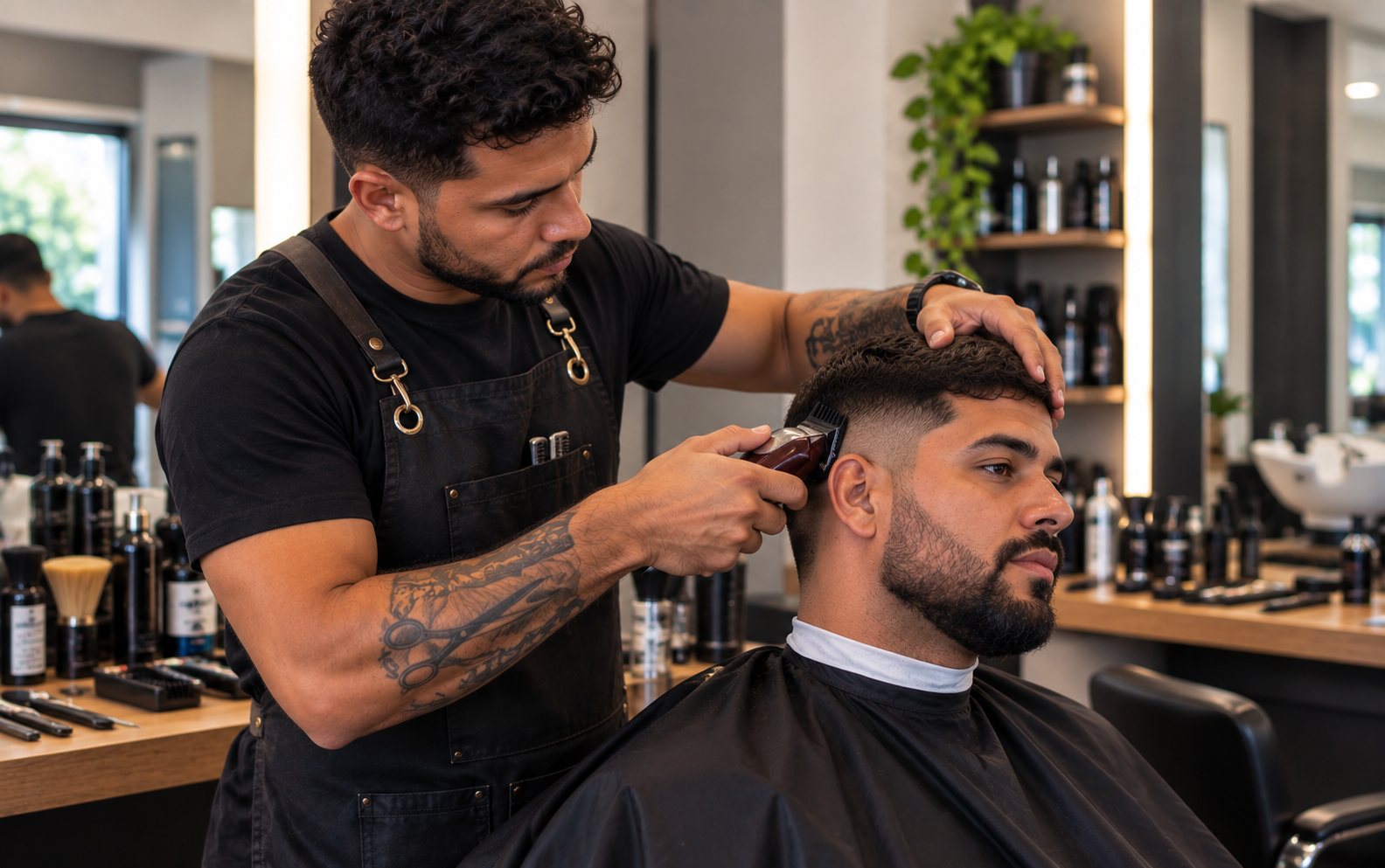 Oficina Cabeleireiro: Corte e Barba